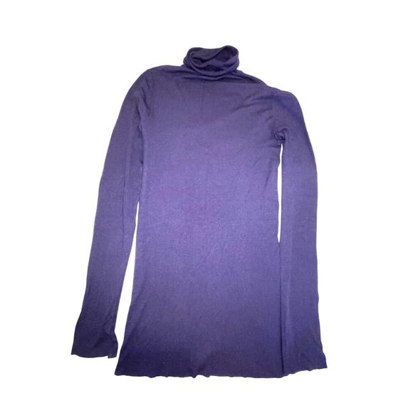 Piazza Sempione Purple Turtleneck Sweater Size 41 - Picture 2 of 4